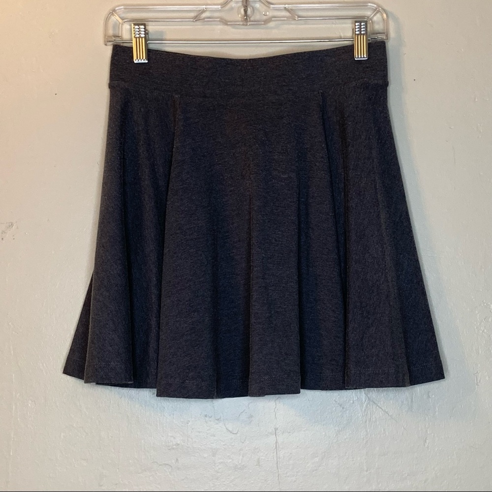 Divided Dark Gray Skirt